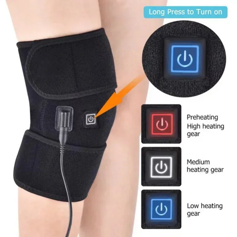 1/2PCS Arthritis Support Brace Infrared Heating Therapy Knee Pad Rehabilitation Assistance Recovery Aid Arthritis Pain Relief