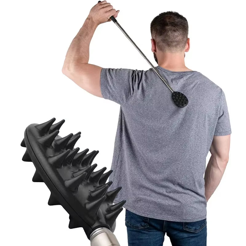 1/3/5PCS Back Scratcher Telescopic Scratching Massage Tool Back Scratcher Scraper Extendable Telescoping Itch Massage Relaxation
